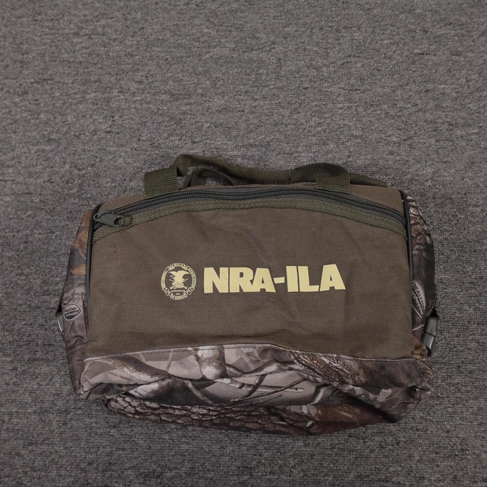 NRA-ILA‎ Lunch Bag Brown Camo Insulated Hunting Cooler Tote Carry Handle